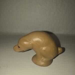 Little Vintage Dog Taking A Poop. Lol.